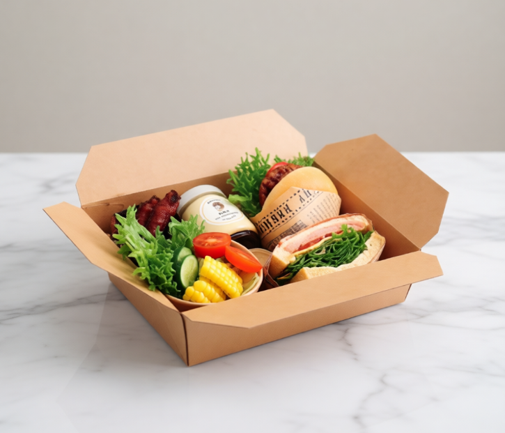 手打豬肉漢堡＋照燒雞腿三明治＋手工焦糖布丁＋炙烤雞翅＋胡麻食蔬沙拉